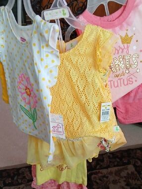 NWT Summer Infant 2-Piece Short Sets, 12-24mos, 2/$15